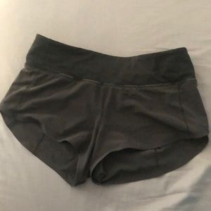 Size 2, Black Lululemon shorts